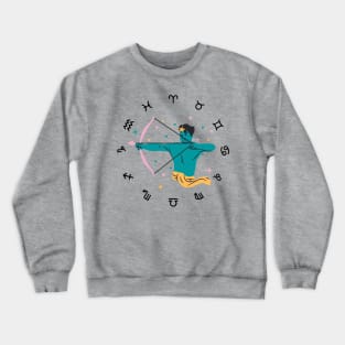 Sagittarius Signs Are Bad Ass Crewneck Sweatshirt